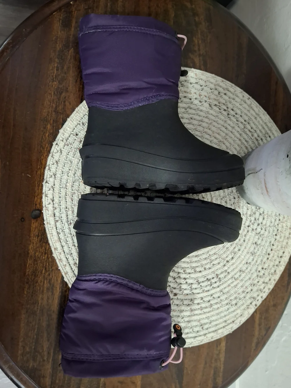 Kid's Bogs Purple Winter Snow Shell Boots